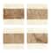 Hello Honey® Square Marble Coasters with Jute String Set